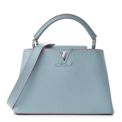 Louis Vuitton Taurillon Capucines BB Ciel 1 of 11