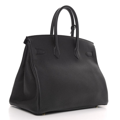Hermes Togo Birkin 35 Black 3 of 10