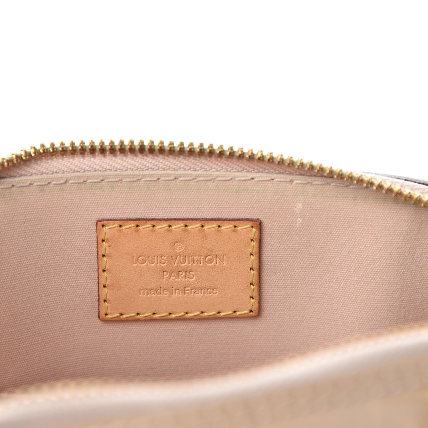 Louis Vuitton Vernis Alma BB Dune 10 of 12