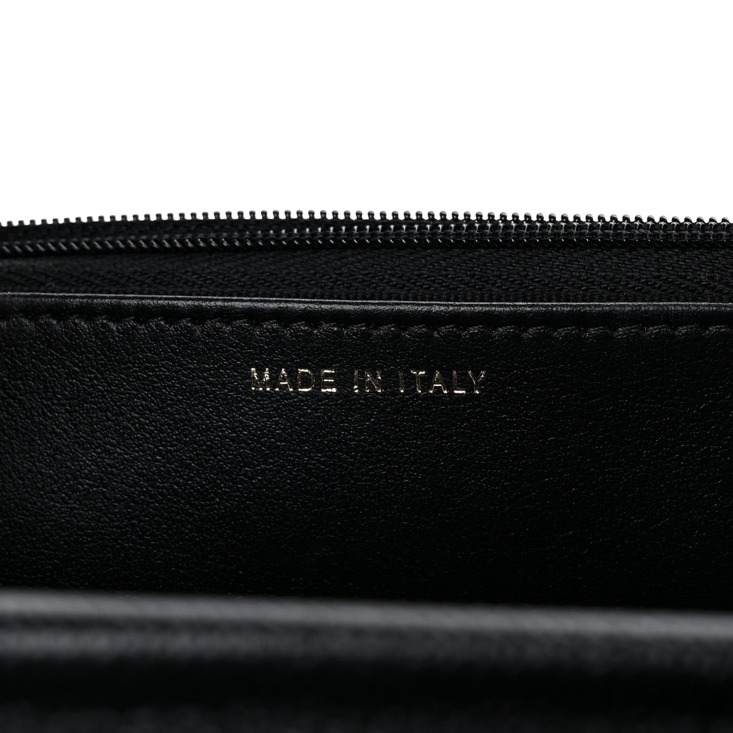 Caviar Quilted Chain CC Wallet On Chain WOC Black