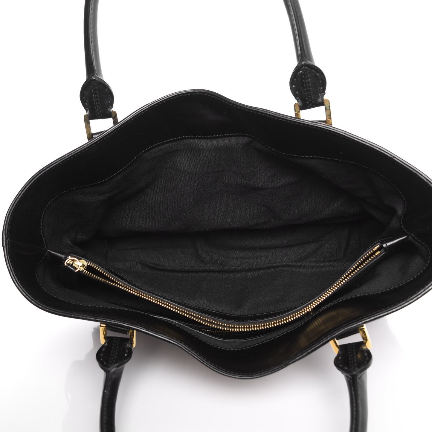 House Check Bridle Calfskin Medium Lynher Tote Black