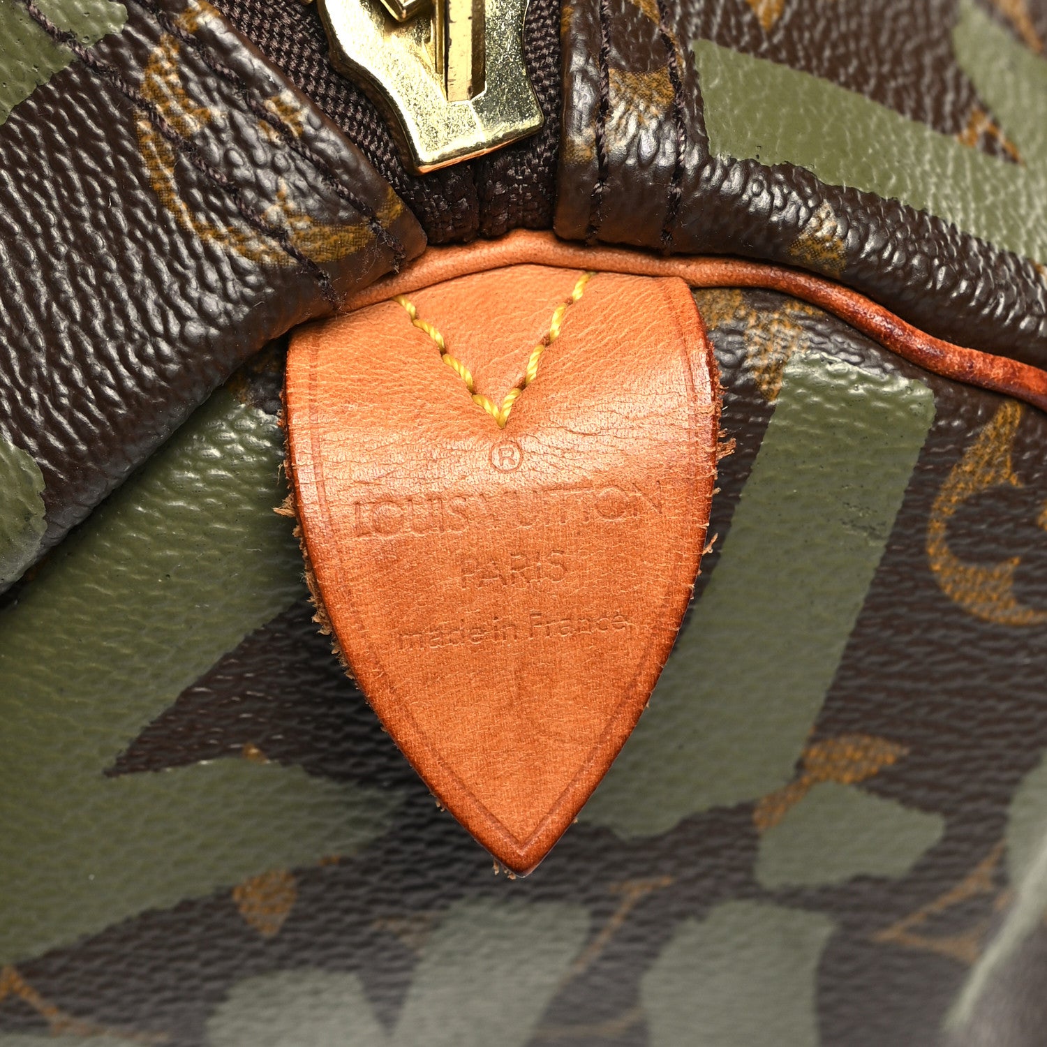Louis Vuitton Graffiti Keepall 50 Kaki 5 of 9