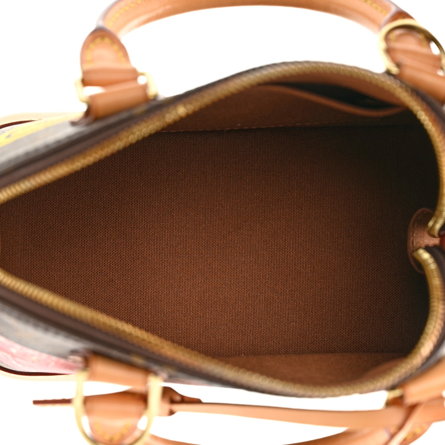 Louis Vuitton Monogram World Tour Alma BB 7 of 9