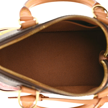 Louis Vuitton Monogram World Tour Alma BB 7 of 9