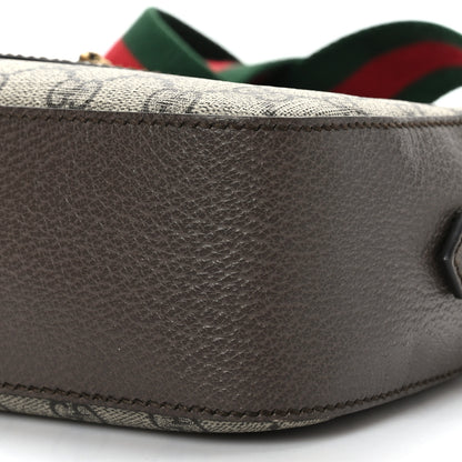 Gucci GG Supreme Monogram Web Neo Vintage Shoulder Bag Beige New Acero Crop 9 of 9