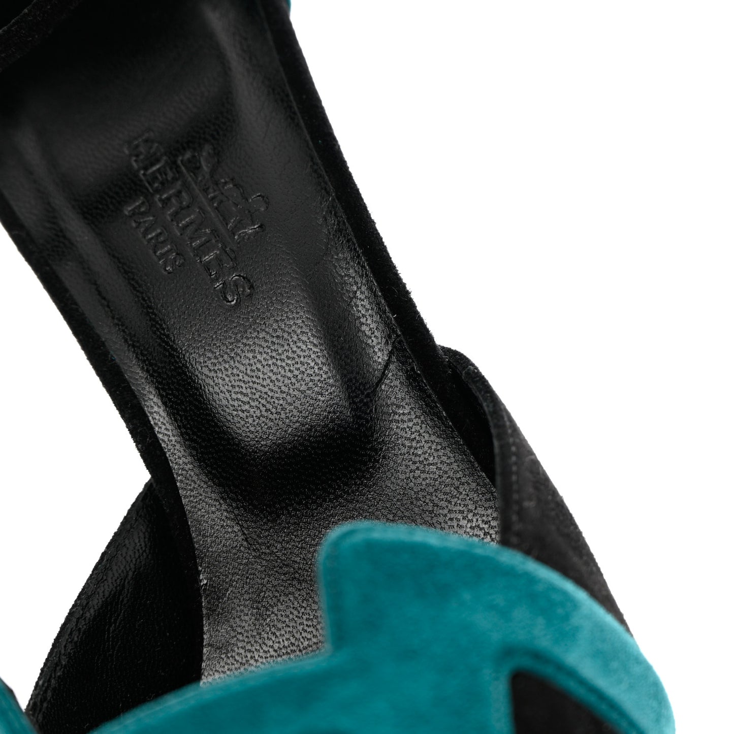 Suede Goatskin Initiale Sandals 35.5