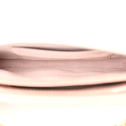 Chanel Iridescent Lambskin Calfskin Quilted Small Gabrielle Clutch With Chain Light Pink 9 of 15