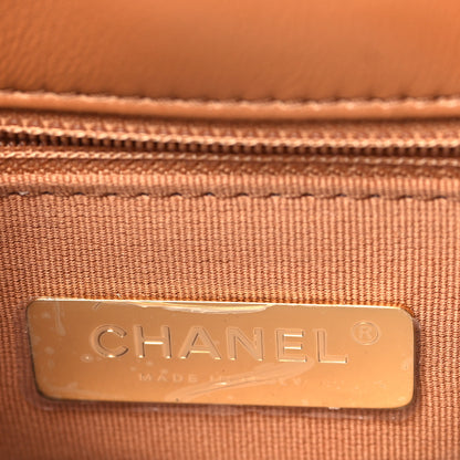 Chanel Lambskin Quilted Medium Chanel 19 Flap Brown 6 of 9