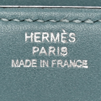 Hermes Swift Medium Kelly Wallet Ciel 6 of 13