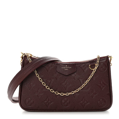 Louis Vuitton Empreinte Easy Pouch On Strap Wine 1 of 11