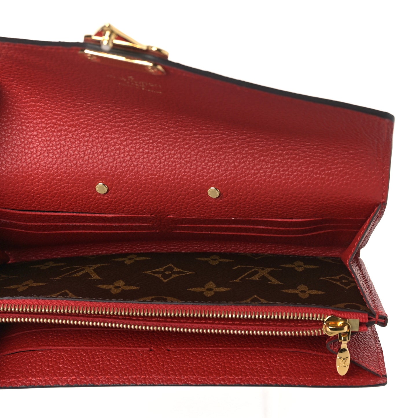 Monogram Pallas Wallet Cherry