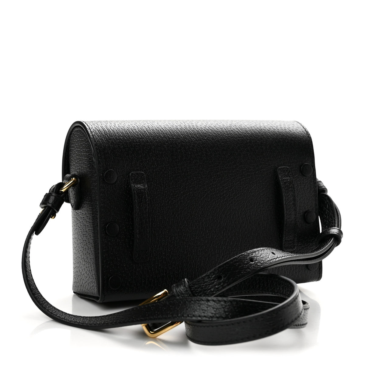 Calfskin Horsebit 1955 Shoulder Bag Black