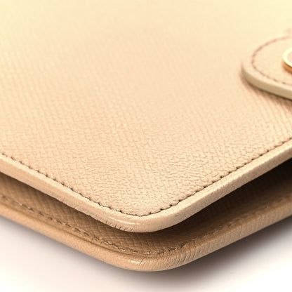 Chanel Grained Calfskin CC Button Pocket Agenda Cover Beige 10 of 10
