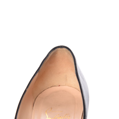 Christian Louboutin Kid Pigalle 100 Pumps 37 Black 10 of 18