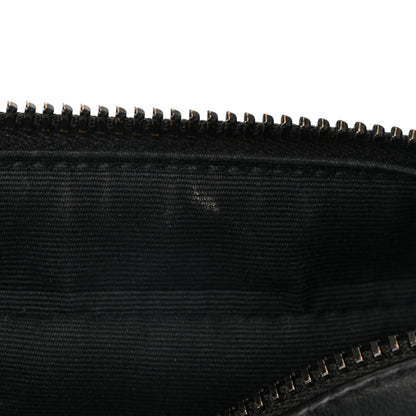 Saint Laurent Calfskin Matelasse Monogram Monochrome Lou Camera Bag Black 12 of 13