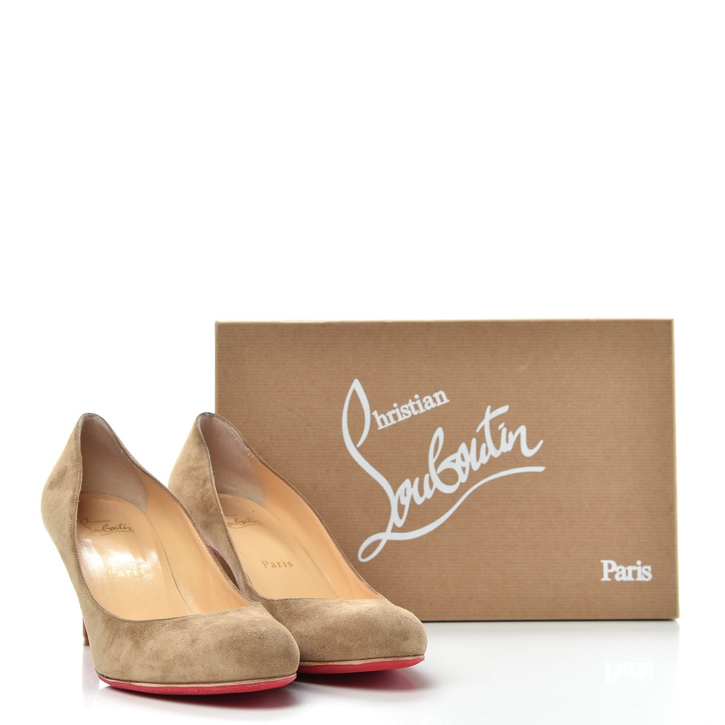 Veau Velours Simple 70 Pumps 39 Cappuccino