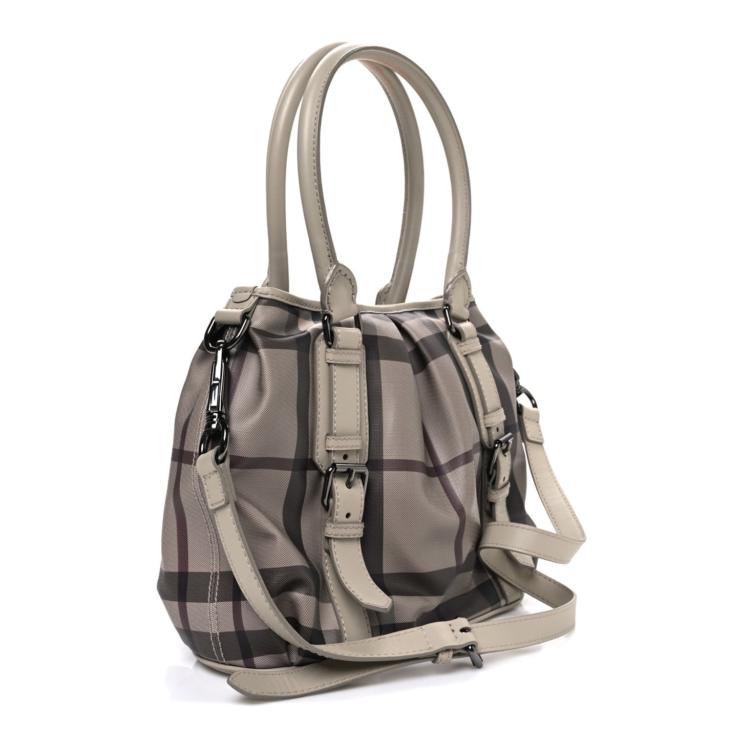 Smoked Check Small Northfield Tote Trench