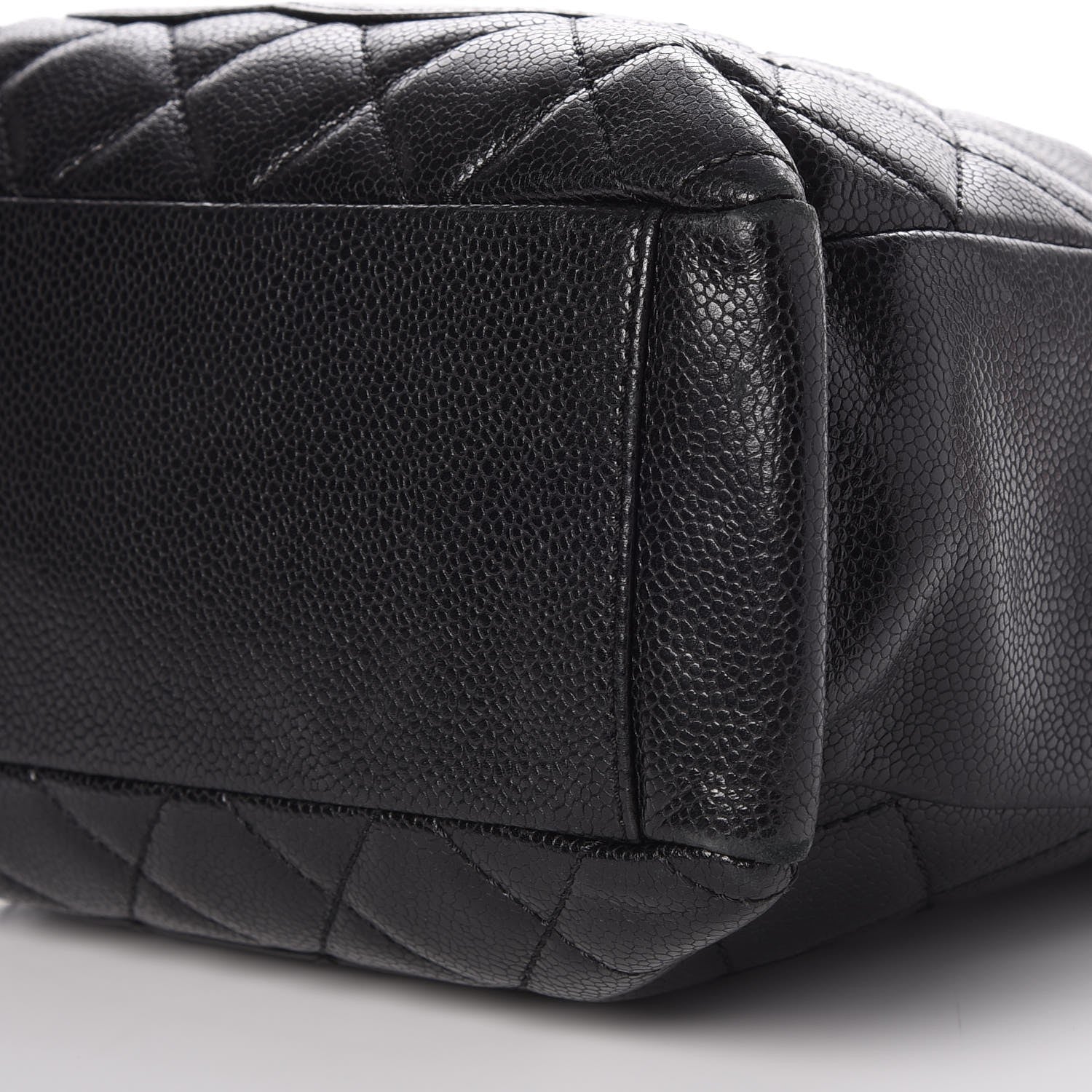 Chanel Caviar Quilted Petit Shopping Tote PST Black 11 of 11