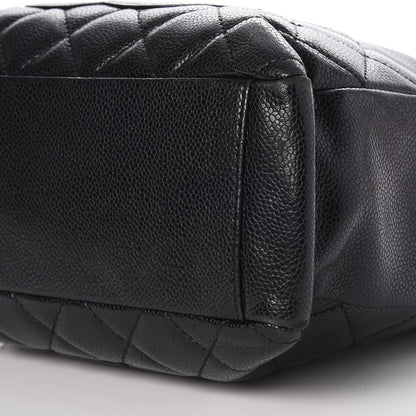 Chanel Caviar Quilted Petit Shopping Tote PST Black 11 of 11