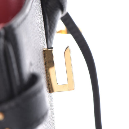 Hermes Epsom Horseshoe Birkin 25 Black Rouge Vif 27 of 36