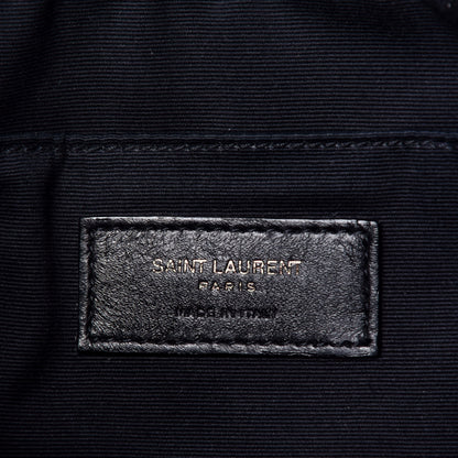 Saint Laurent Calfskin Matelasse Monogram Lou Camera Bag Marble Pink 6 of 9