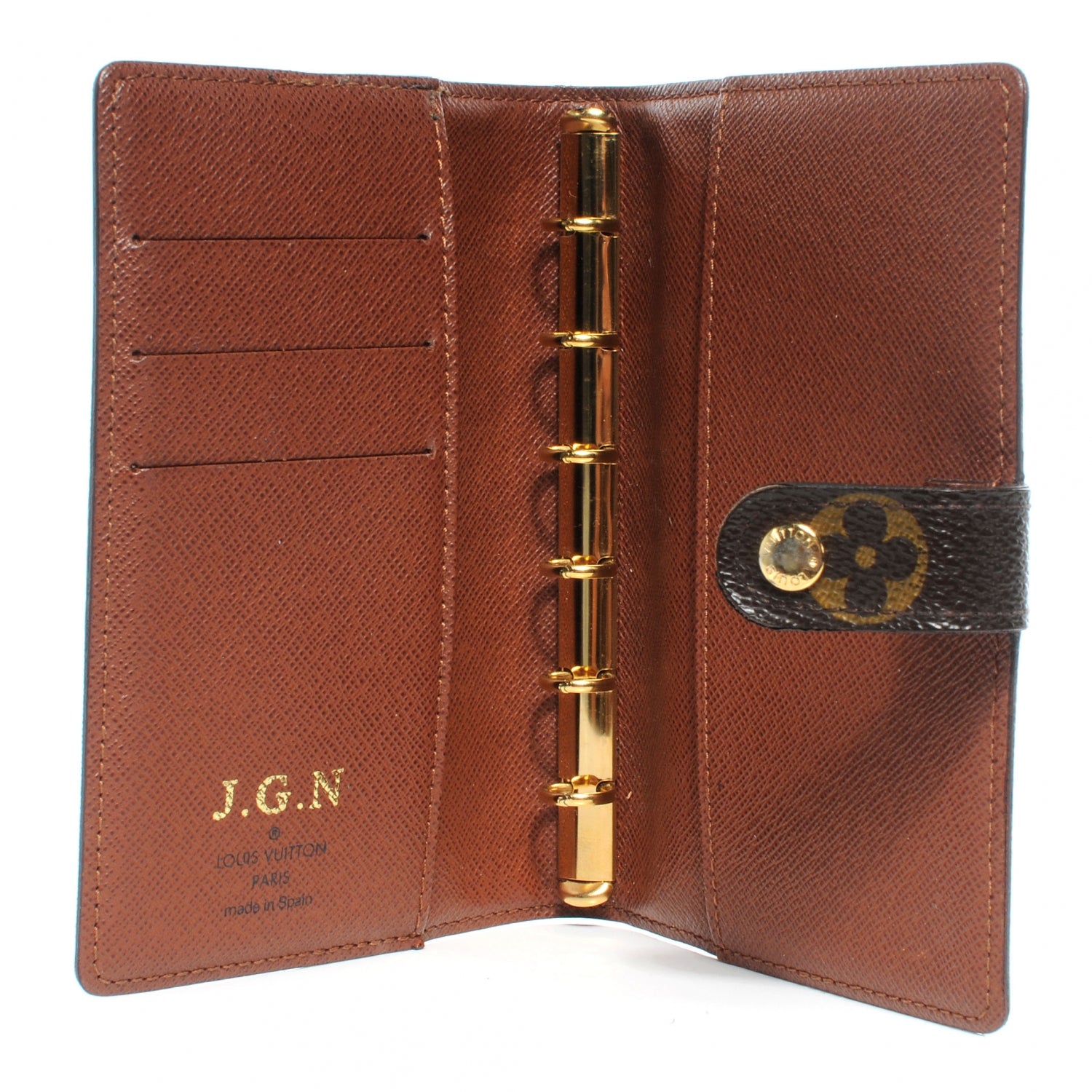 Louis Vuitton Monogram Small Ring Agenda 4 of 7