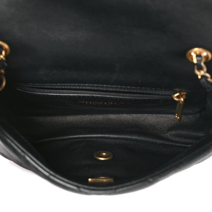Chanel Lambskin Quilted Mini Heart Charms Flap Black 5 of 10