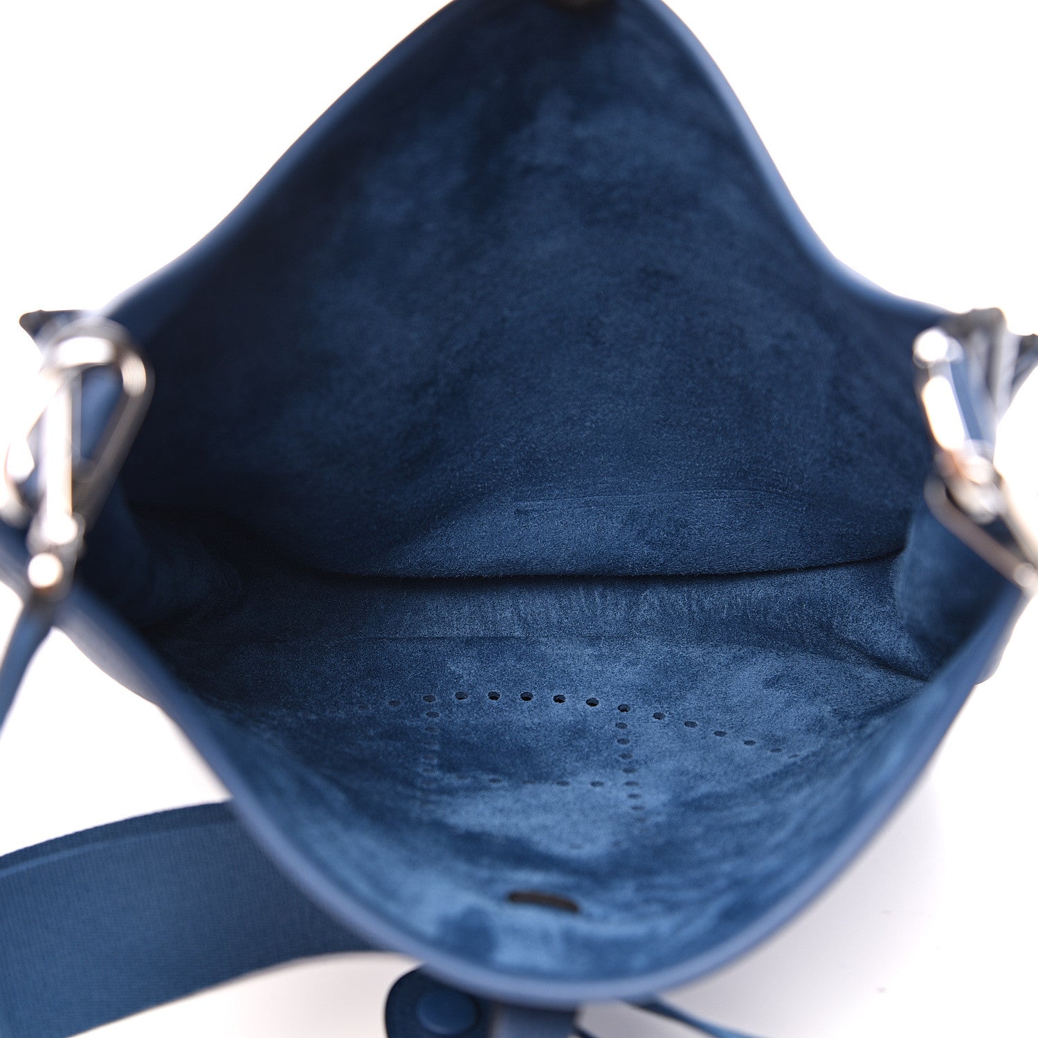 Hermes Taurillon Clemence Evelyne III PM Deep Bleu 4 of 10