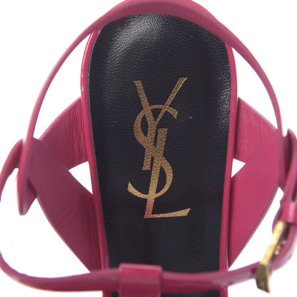 Saint Laurent Patent Tribute 75 Platform Sandals 37 Bubblegum 8 of 10