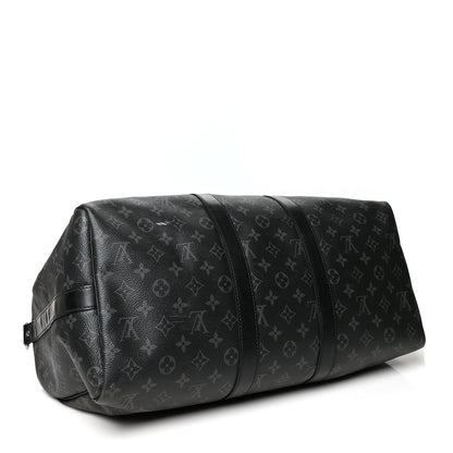 Louis Vuitton Monogram Eclipse Keepall Bandouliere 45 4 of 14