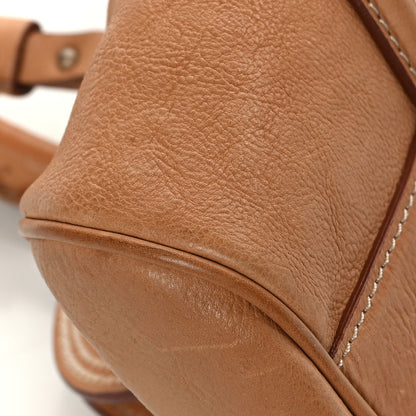 Christian Dior Calfskin Large My Dior Frame Pocket Satchel Brown 10 of 11