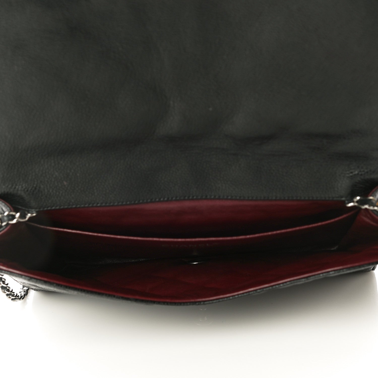 Chanel Caviar Quilted Clutch With Chain Flap Black 5 of 17