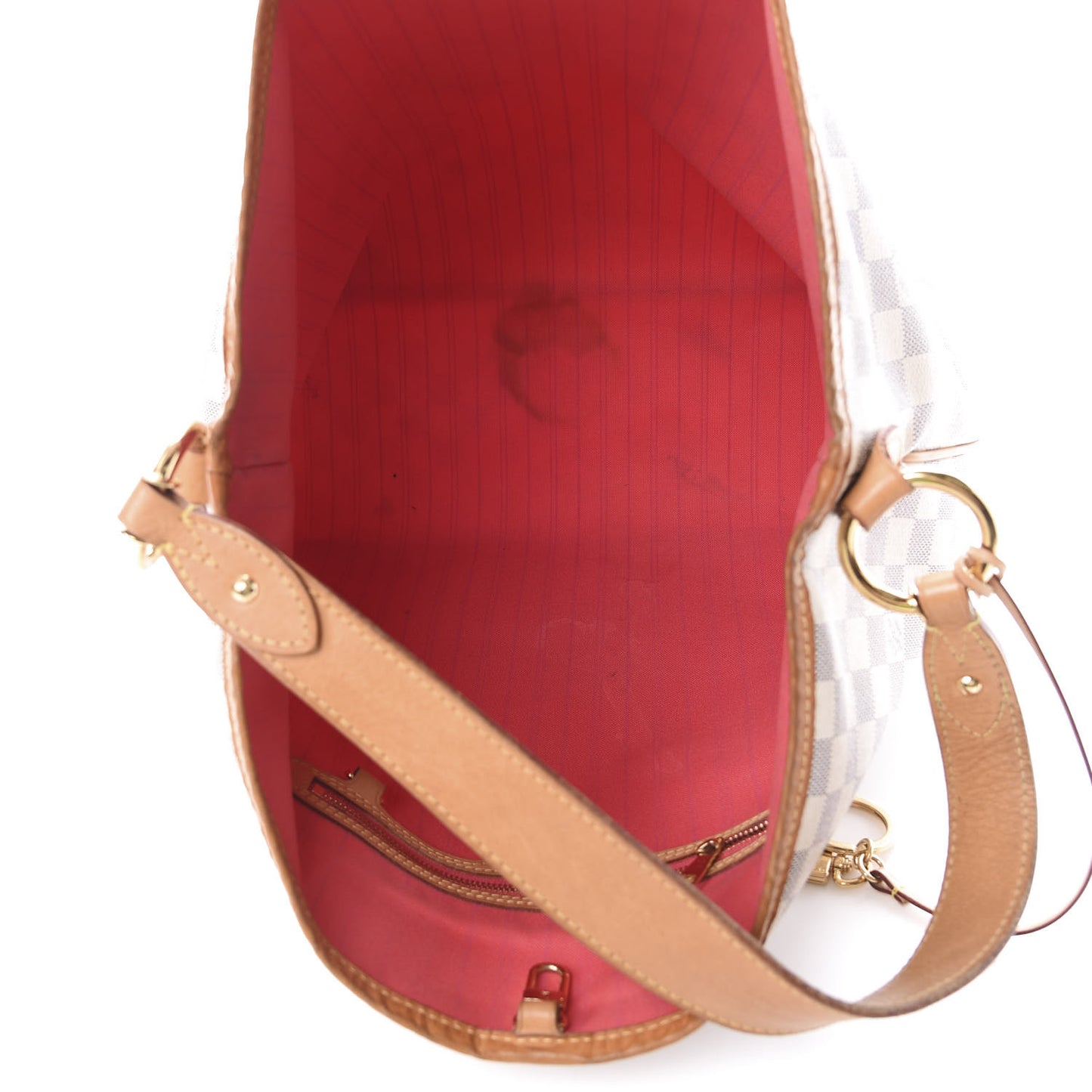 Damier Azur Delightful MM Pink