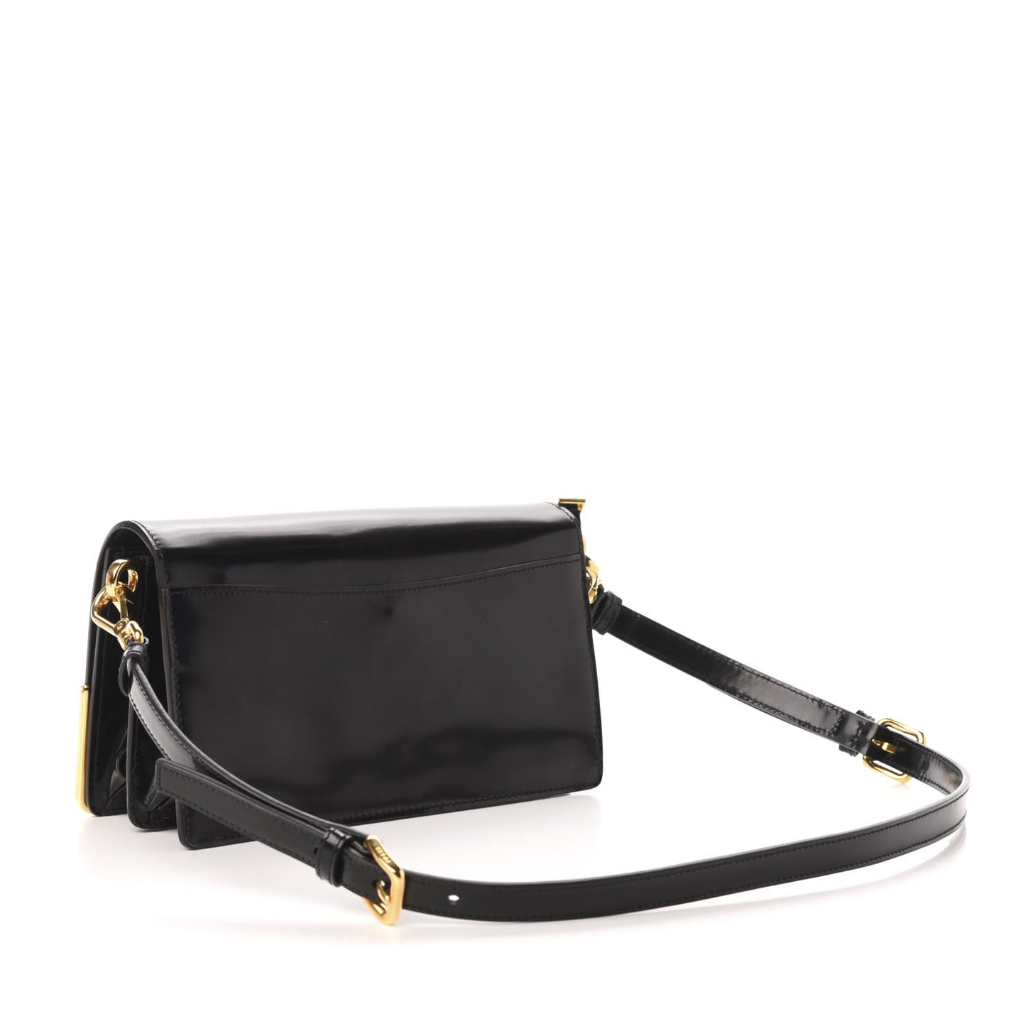 Spazzolato Neiman Marcus Shoulder Bag Black