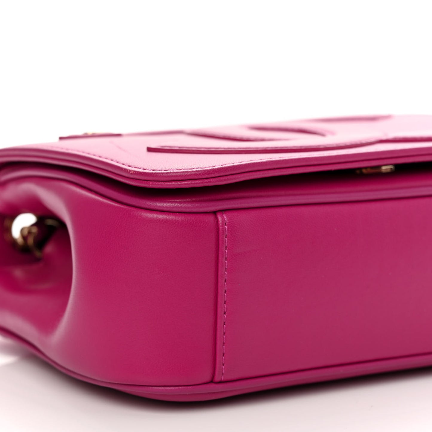 Lambskin CC Mania Flap Bag Pink