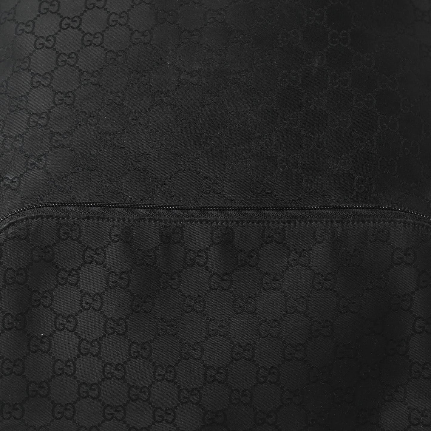 Nylon Monogram Medium Backpack Black