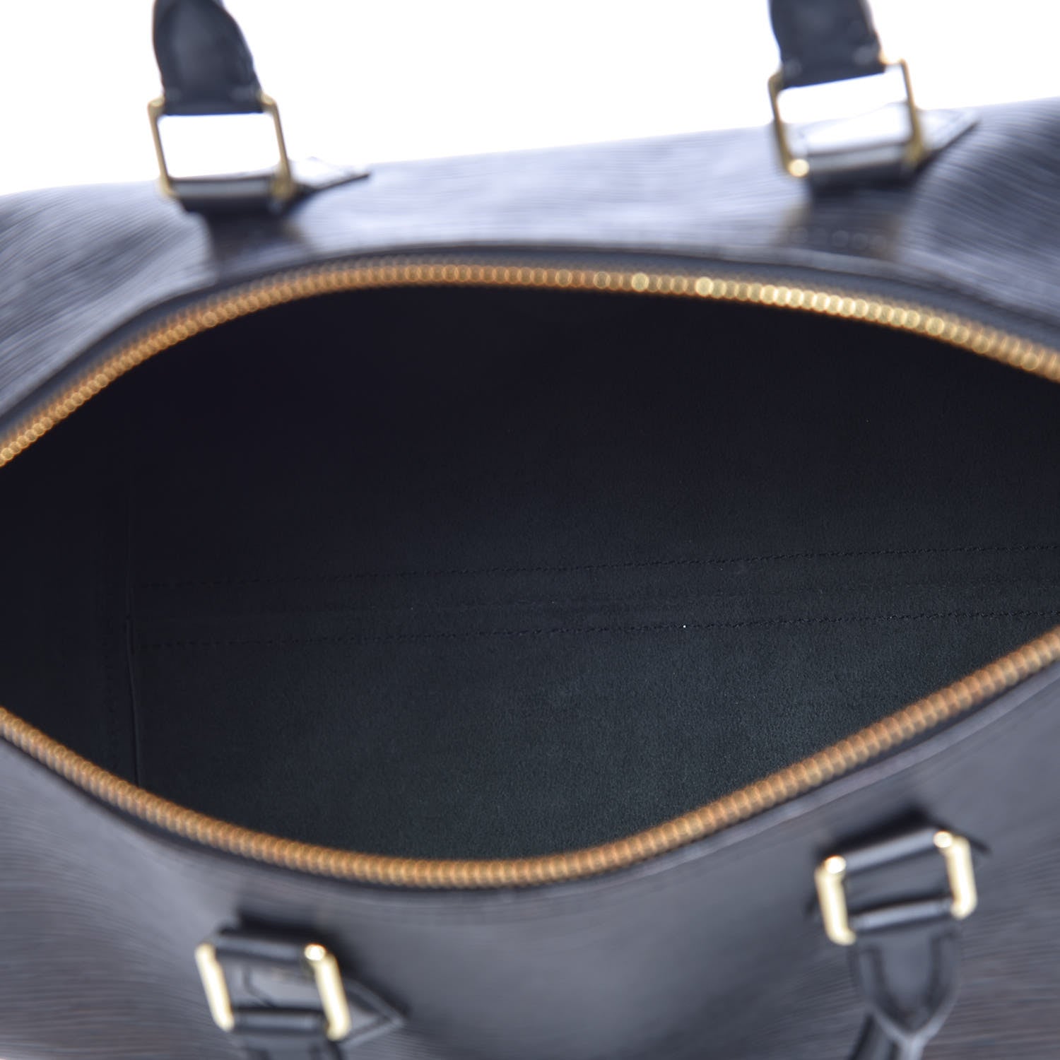 Louis Vuitton Epi Speedy 35 Black 8 of 11