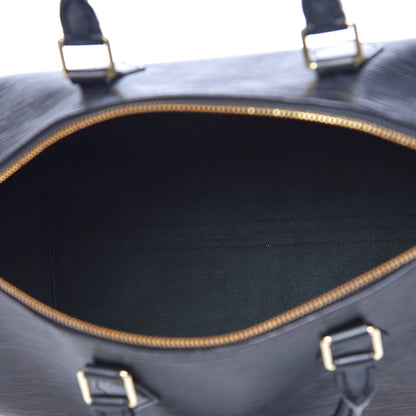 Louis Vuitton Epi Speedy 35 Black 8 of 11