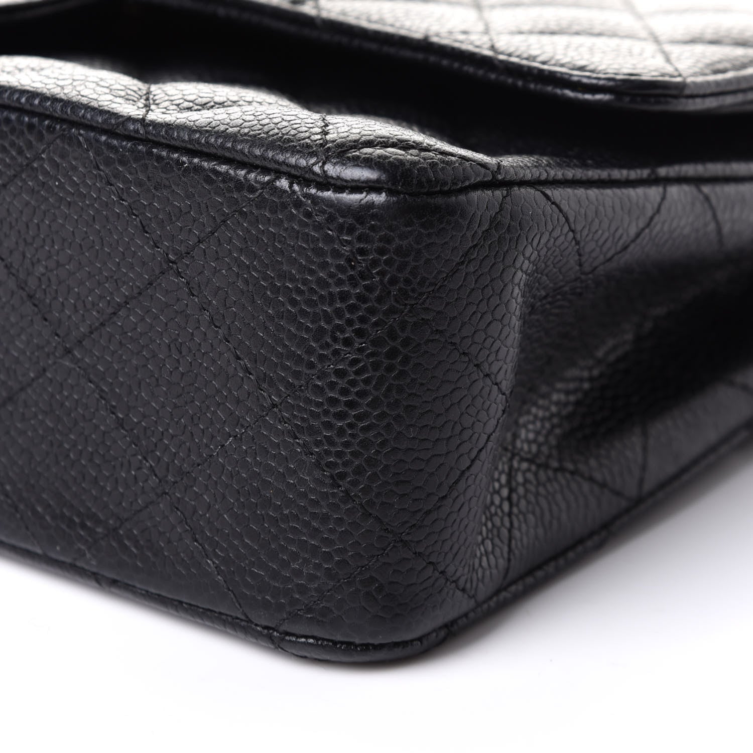 Chanel Caviar Quilted Medium Double Flap Black 10 of 10