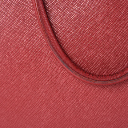 Prada Saffiano Lux Large Tote Fuoco 23 of 25