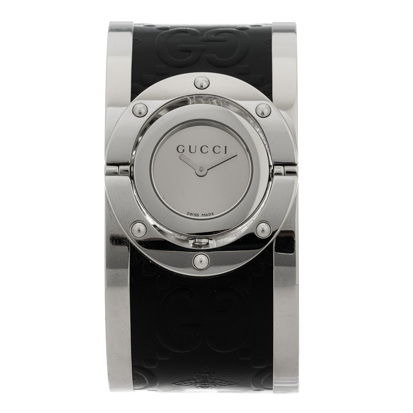 Stainless Steel Calfskin 33mm Twirl Quartz Watch