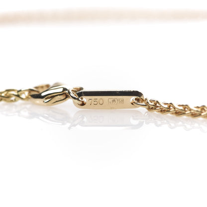 Chopard 18K Yellow Gold Diamond Happy Diamonds Icons Heart Pendant Necklace 4 of 7