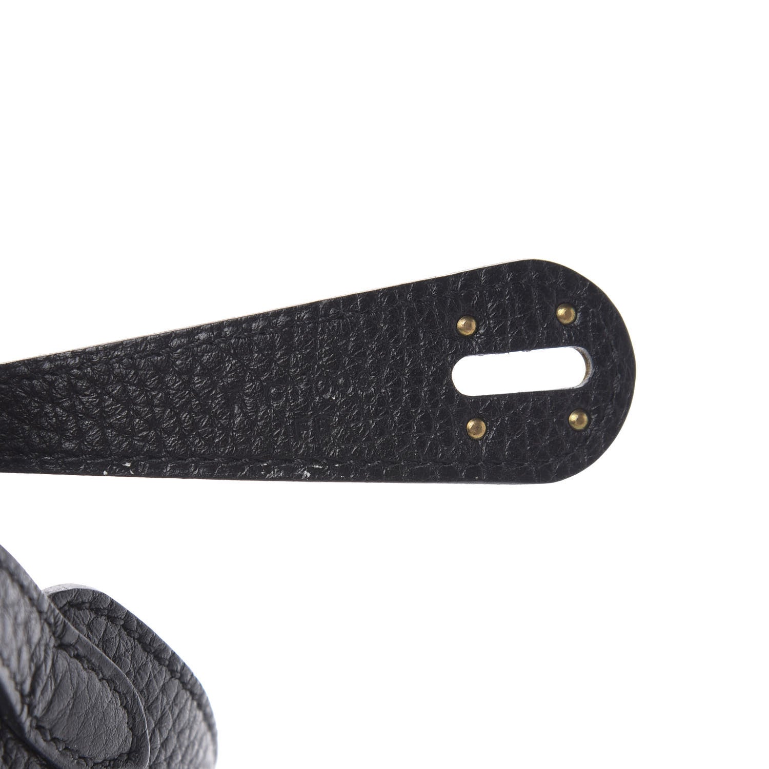 Hermes Taurillon Clemence Lindy 26 Black 7 of 11