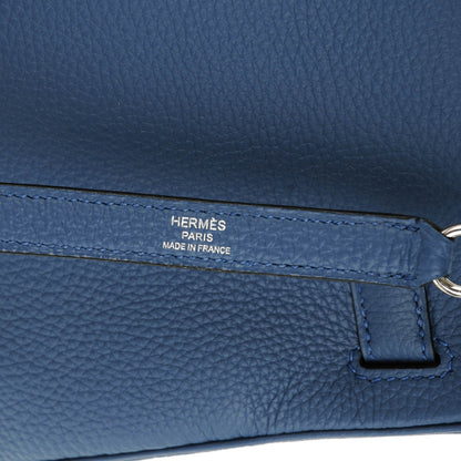 Hermes Togo Kelly Retourne 28 Bleu Agate 14 of 22