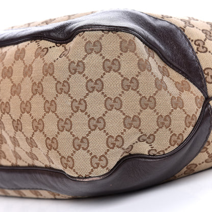 Gucci Monogram Medium Charlotte Hobo Brown 15 of 15