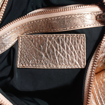 Alexander Wang Pebbled Lambskin Rocco Rose Gold Hardware 6 of 9