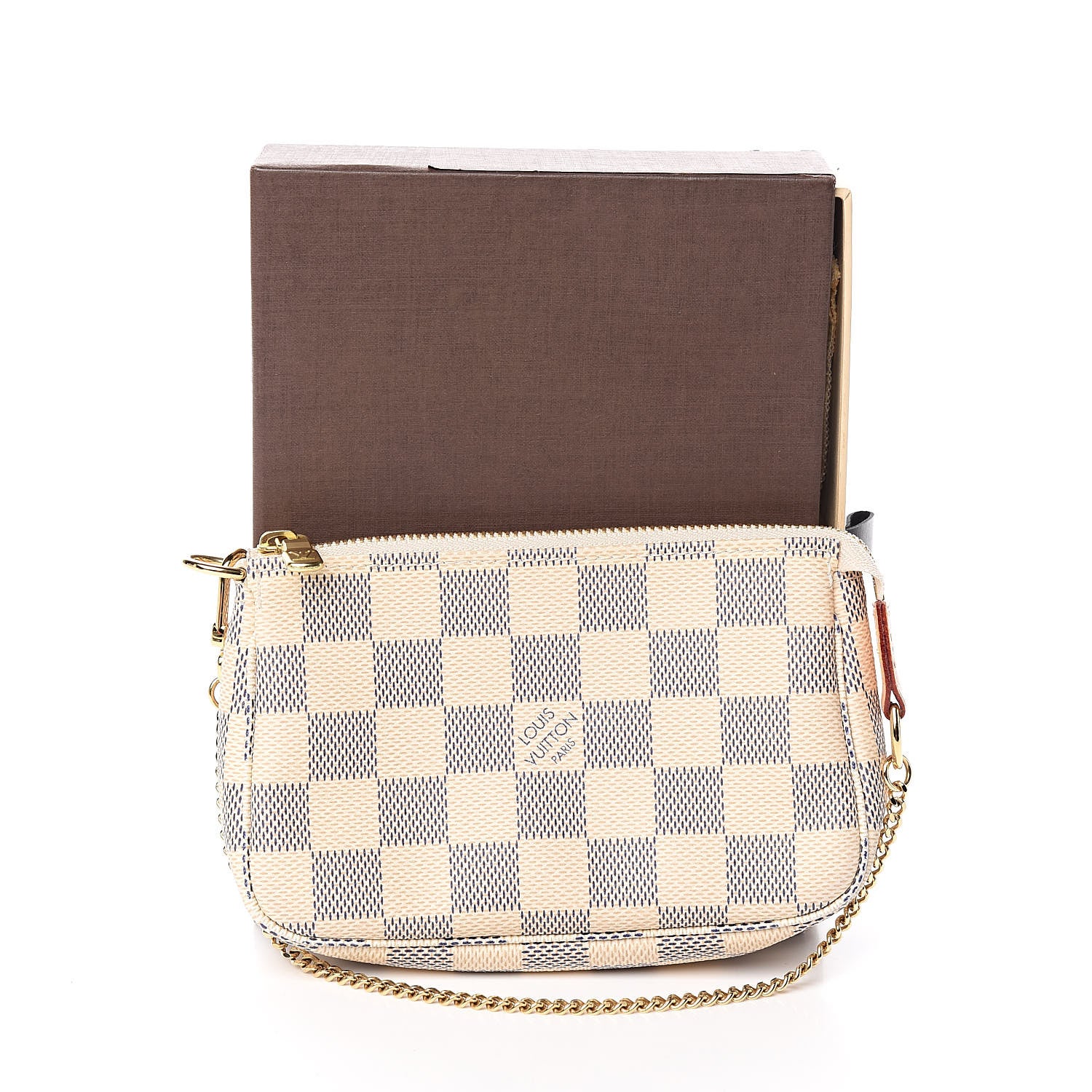 Louis Vuitton Damier Azur Mini Pochette Accessories 8 of 8