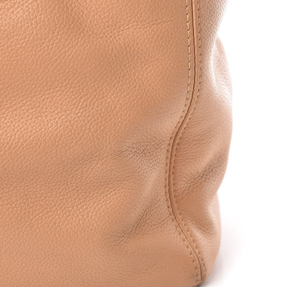 Chanel Calfskin Cerf Executive Shopper Tote Light Beige 17 of 20