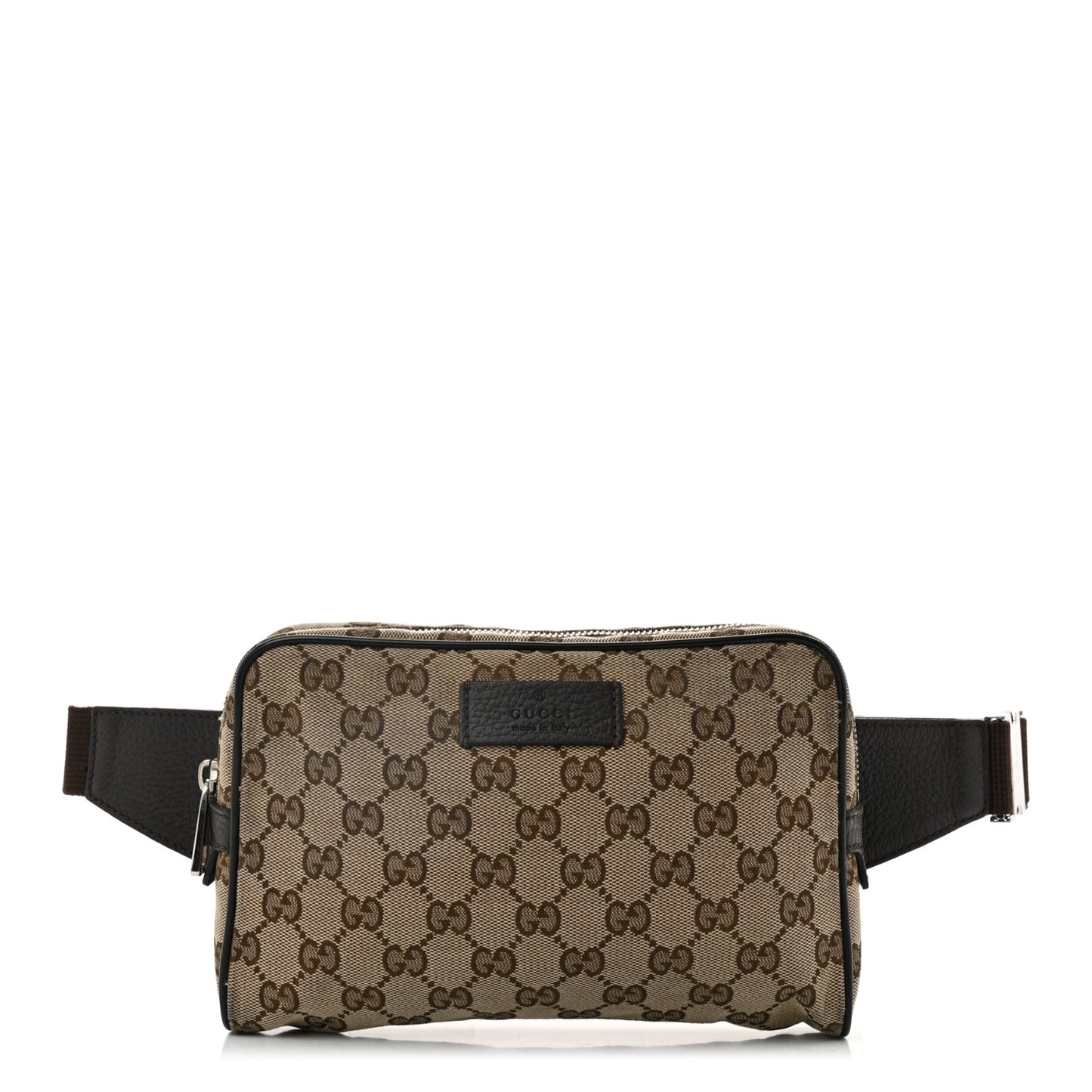Monogram Belt Bag Dark Brown