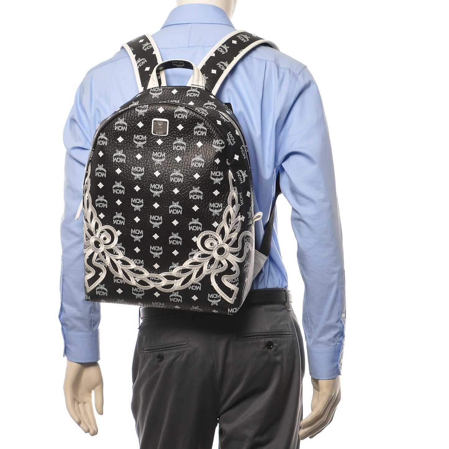 Visetos Medium Stark Dietrich Laurel Backpack Black